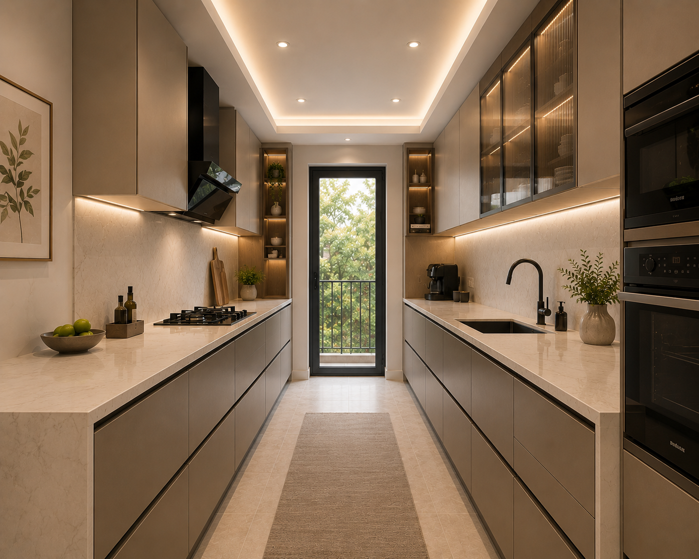 In Line Kitchen Gallery